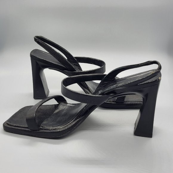 Joan Helpern Y2K Block Heel Sandals - Picture 10 of 16